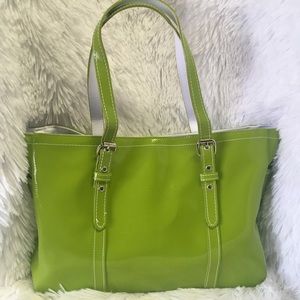 Apple Green Matrix Purse